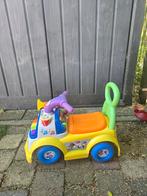 Leuke loopauto met geluid, Ophalen