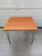 vintage design Deense ‘Pin Age’ salontafel / bijzettafel, Ophalen, 50 tot 100 cm, 50 tot 100 cm, Zo goed als nieuw