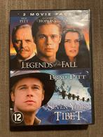 Legends of the Fall & Seven Years in Tibet - DVD, Boxset, Drama, Ophalen of Verzenden, Zo goed als nieuw