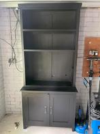 Houten kast 2 delig opknapper, Huis en Inrichting, Kasten | Buffetkasten, Ophalen, Gebruikt, 100 tot 150 cm, 200 cm of meer