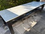 Steigerhouten tuintafel - 3 meter, Tuin en Terras, Ophalen, Gebruikt, Rechthoekig