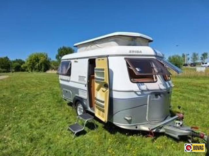 Eriba Triton 420 Eriba GT 420 Triton, Caravans en Kamperen, Caravans, Bedrijf, tot en met 2, 750 - 1000 kg, Overige, Eriba, 2 aparte bedden