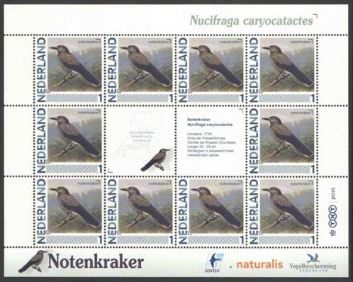 Postzegels Vogels in Nederland: Notenkraker, Postzegels en Munten, Postzegels | Nederland, Postfris, Na 1940, Ophalen of Verzenden