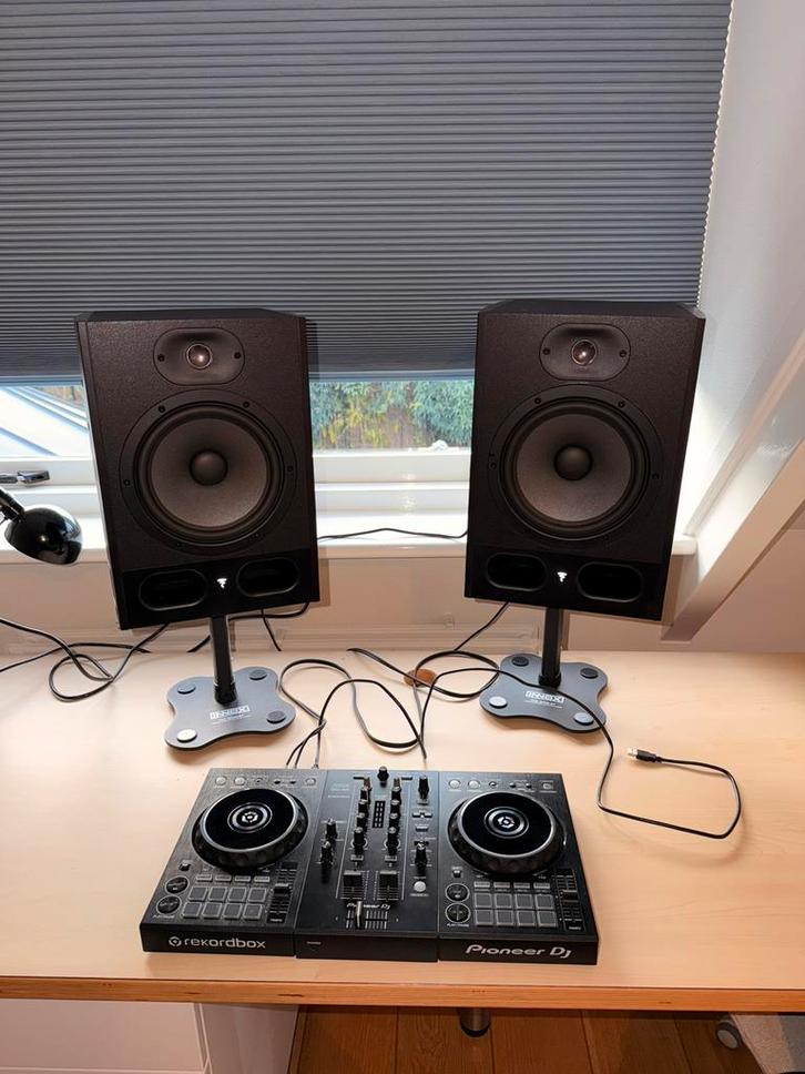 Focal alpha 80 speaker set + draaitafel pioneer dj (dj set), Muziek en Instrumenten, Dj-sets en Draaitafels, Zo goed als nieuw