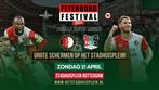 2 tickets voor Feyenoord festival (Finale knvb beker), Tickets en Kaartjes, Sport | Overige, April, Twee personen