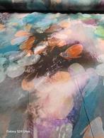 viscose blauw lila dream, Blauw, 120 cm of meer, Ophalen of Verzenden, Katoen