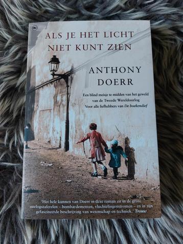 Roman • Anthony Doerr - Als je het licht niet kunt zien  beschikbaar voor biedingen