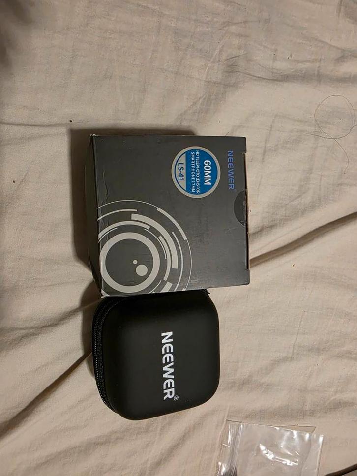 NEEWER 60mm Telelens 2X voor iPhone/Samsung/Xiaomi, Audio, Tv en Foto, Fotografie | Lenzen en Objectieven, Nieuw, Telelens, Ophalen of Verzenden