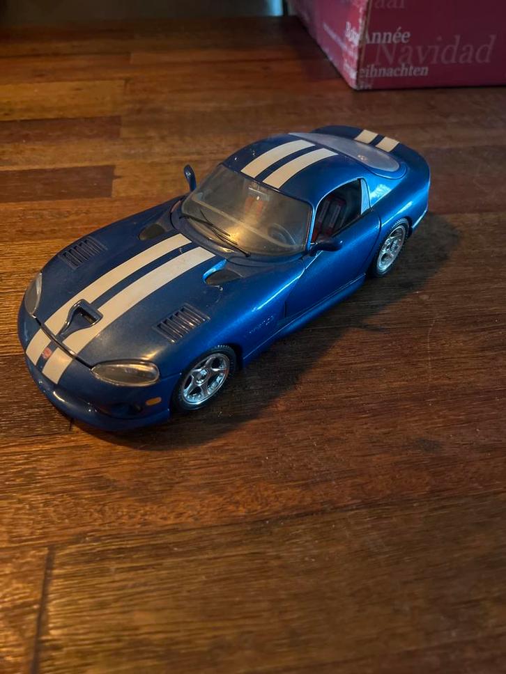 1:18 Dodge Viper GTs modelauto, Hobby en Vrije tijd, Modelauto's | 1:18, Gebruikt, Auto, Overige merken, Ophalen of Verzenden