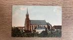 Oude ansichtkaart Lebach Kirche mit Pfarrhaus, Ophalen of Verzenden, 1920 tot 1940, Gelopen, Duitsland
