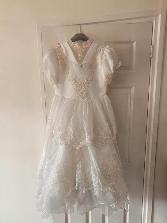 Prachtige communie jurk, Kinderen en Baby's, Kinderkleding | Overige, Zo goed als nieuw, Meisje, Ophalen