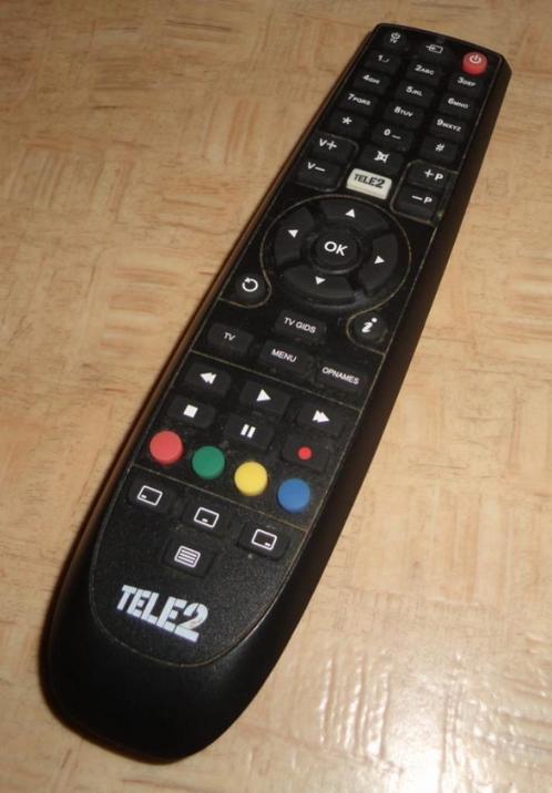 Originele afstandsbediening Tele2 interactieve TV, Audio, Tv en Foto, Afstandsbedieningen, Zo goed als nieuw, Origineel, Tv, Ophalen of Verzenden