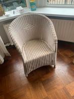 Wit rieten stoeltje, Huis en Inrichting, Stoelen, Ophalen, Gebruikt, Wit, Riet of Rotan