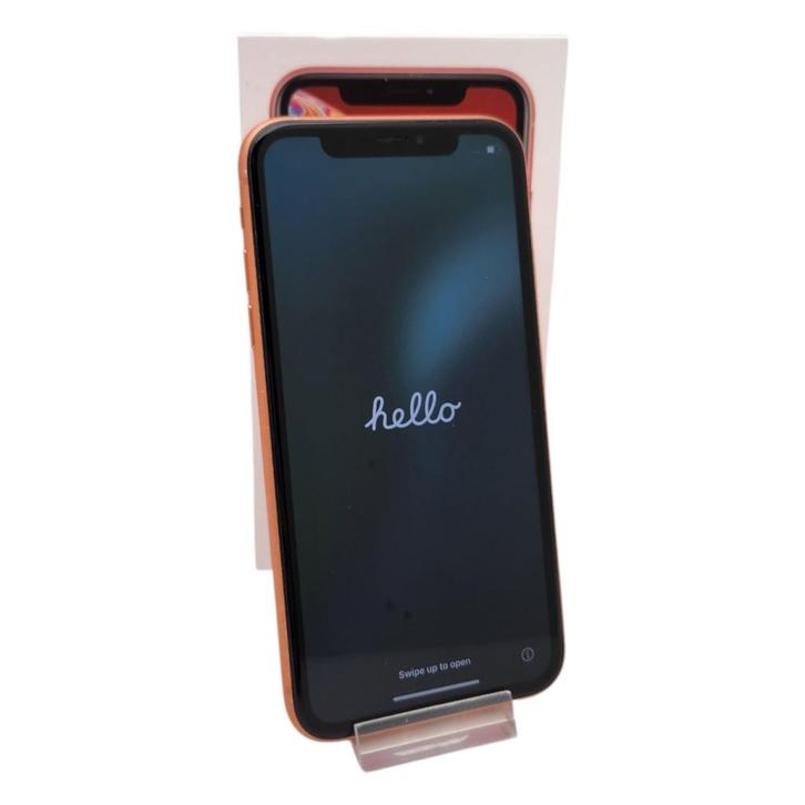 iPhone XR 64GB Coral | Accu 81% | Nette staat | Met garantie, Telecommunicatie, Mobiele telefoons | Apple iPhone, Zo goed als nieuw