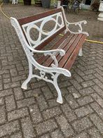 Echt een prachtige hardhouten tuinbank, Tuin en Terras, Tuinbanken, Ophalen, Hout