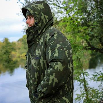 Sonik Heavy weight padded jacket camo XL 30% korting maat  X