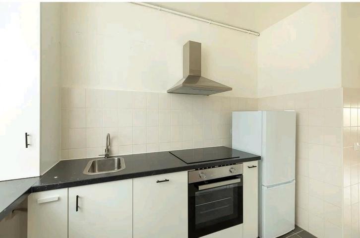 Mooi keukenblok Wit - Incl Vaatwasser, Oven, bak/kraan, Huis en Inrichting, Keuken | Keukenelementen, Zo goed als nieuw, Minder dan 100 cm