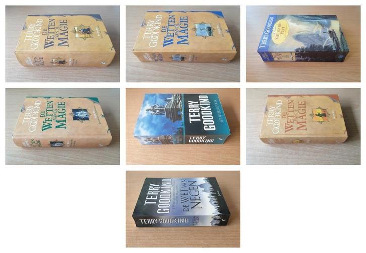 Terry Goodkind, losse delen, Ned/Eng, per stuk te koop, Boeken, Fantasy, Gelezen, Ophalen of Verzenden