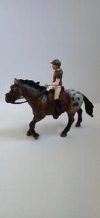 Schleich 72152 Appaloosa Hengst met Ruiter, Ophalen of Verzenden, Gebruikt, Jongen of Meisje