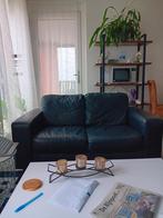 Leren bank, Ophalen of Verzenden, Gebruikt, Leer, Modern