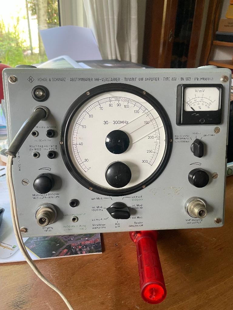 Rohde & Schwarz meetzender ASV, Ophalen of Verzenden, Gebruikt, Minder dan 40 cm, Overige merken