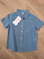 NIEUW denim kind overhemd shirt Takko - maat 104, Overhemd of Blouse, Nieuw, Ophalen of Verzenden, Jongen