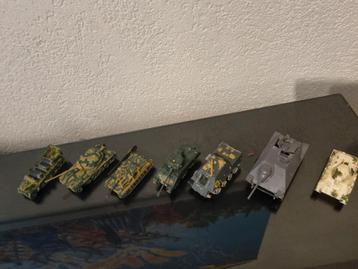 Schaalmodel Tanks 1:72 - Gebruikt beschikbaar voor biedingen