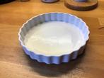 Ovenschaal - wit - voor quiche - Westland, Huis en Inrichting, Keuken | Servies, Ophalen of Verzenden, Zo goed als nieuw, Overige stijlen