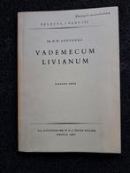 Vademecum Livianum - Dr. H.W. Fortgens - 1961, Gelezen, Dr. H.W. Fortgens, Ophalen of Verzenden, 1945 tot heden