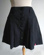 ESPRIT - stoer sportief mini rok – mt 36/38 – zwart katoen, Zwart, Ophalen of Verzenden, Zo goed als nieuw, Maat 36 (S)