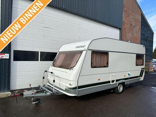 Chateau Caratt 440 + mover + voortent + luifel, Caravans en Kamperen, Caravans, Bedrijf, tot en met 4, 750 - 1000 kg, Standaardzit