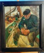 Jean VAN CLEEMPUT (1881-1953) Visser/ Pecheur ~1920 olieverf, Verzenden