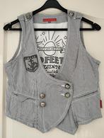10 Feet Vest/hesje  - Maat M wit gestreept grijs, Maat 38/40 (M), 10 Feet, Ophalen of Verzenden, Zo goed als nieuw