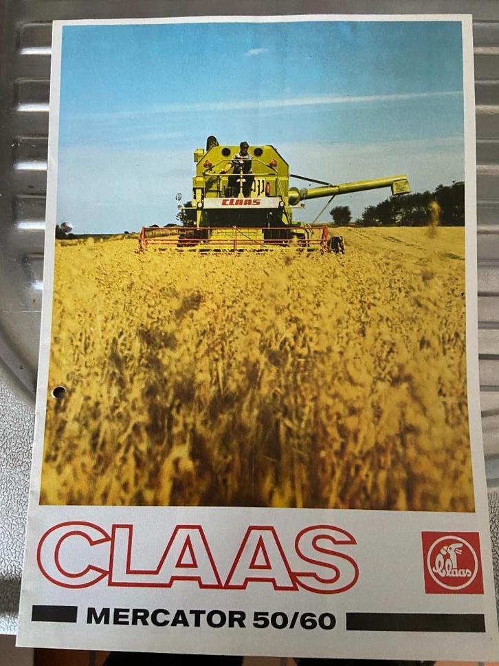 Werktuigfolders, Boeken, Catalogussen en Folders, Zo goed als nieuw, Folder, Ophalen of Verzenden