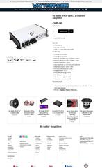 B2 Audio RAGE 2300.4 4 kanaals versterker 4 x 575W RMS, Auto diversen, Autospeakers, Plantevej 35, 2870 Dyssegaard, Denmark, .
