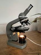 Vintage Olympus microscoop, Audio, Tv en Foto, Optische apparatuur | Microscopen, Verzenden, Gebruikt