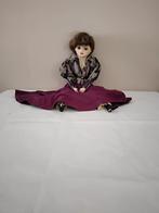Porseleinen Pop met Stoffen Lijf - 31 cm, Ophalen of Verzenden