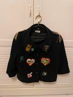 Dames colbert zwart Oeteldonk, maat 46, Ophalen of Verzenden, Zo goed als nieuw, Maat 46/48 (XL) of groter, Zwart