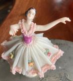 Frankenthal Ballerina Beeldje Duits Porselein, Antiek en Kunst, Ophalen of Verzenden