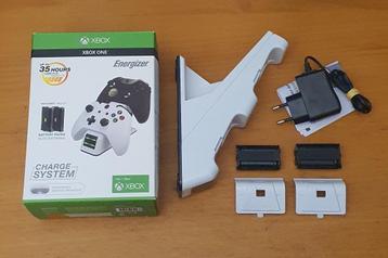 Xbox ONE Energizer Dual Charge System Oplaadstation Wit beschikbaar voor biedingen