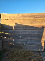 26 planken van +/- 2.40m tot 3.50m, Tuin en Terras, Ophalen, Gebruikt, Planken, Hardhout