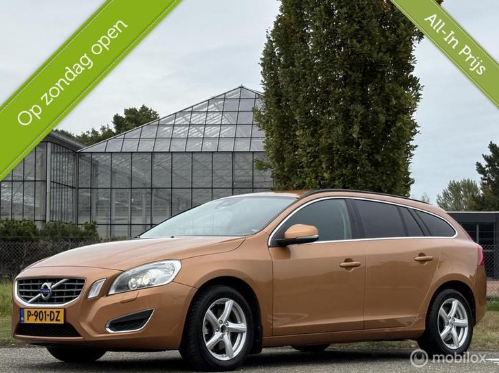 Volvo V60 2.0 T5 – 241pk | Cruise Control - Trekhaak -, Auto's, Volvo, Bedrijf, Te koop, V60, ABS, Airbags, Airconditioning, Alarm
