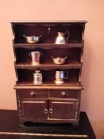 Klein kastje met miniaturen, Huis en Inrichting, Ophalen of Verzenden