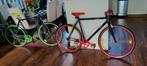 Te koop X2 Fixy gear fietsen z.g.a.n, Ophalen, Zo goed als nieuw, Aluminium, Cruiser
