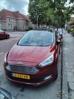 Ford C-Max 1.0 Ecoboost Titanium 125pk 2016 rood, Auto's, Voorwielaandrijving, 125 pk, 74 €/maand, Leder