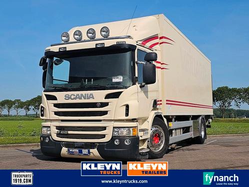 SCANIA P410 retarder alcoa lift, Auto's, Vrachtwagens, Bedrijf, Te koop, ABS, Airconditioning, Centrale vergrendeling, Cruise Control