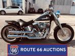 Harley-Davidson Fat Bob Custom | 2001 | Route 66 Auctions, Auto's, Overige merken, Overige carrosserieën, Zwart, Bedrijf