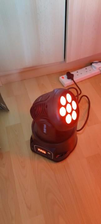 Movinghead Lichteffect 2 stuks - Perfect voor Feesten!, Muziek en Instrumenten, Licht en Laser, Gebruikt, Licht, Geluidgestuurd