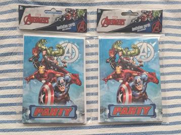 10 uitnodigingen van Avengers NIEUW beschikbaar voor biedingen