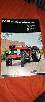Massey ferguson 135 smalspoor trekker folder, Ophalen of Verzenden, Zo goed als nieuw